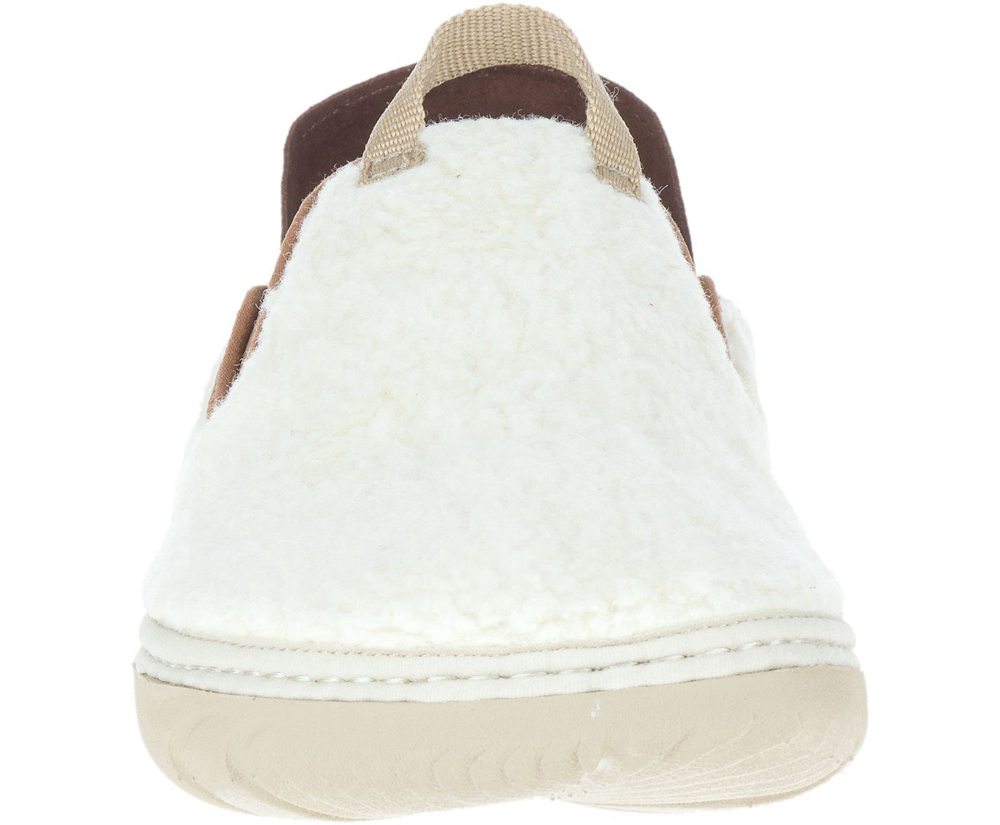 Slip On Senhora - Merrell Hut Moc Cocoa - Branco - CVX128376